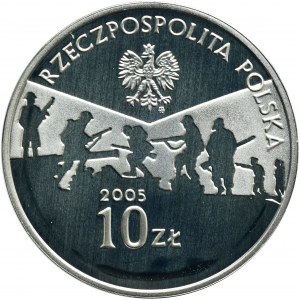 10 złotych 2005 60. rocznica zakończenia II Wojny Światowej