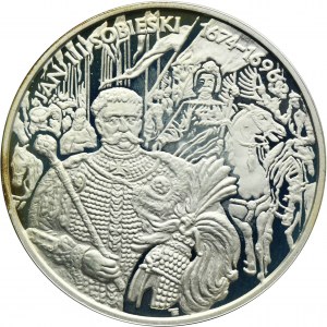 10 złotych 2001 Jan III Sobieski - popiersie