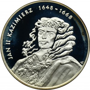 10 złotych 2000 Jan II Kazimierz - popiersie
