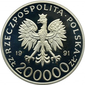 200.000 złotych 1991 gen. Leopold Okulicki Niedźwiadek