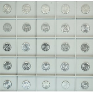Zestaw, 1 złoty 1967-1988 (25 szt.)