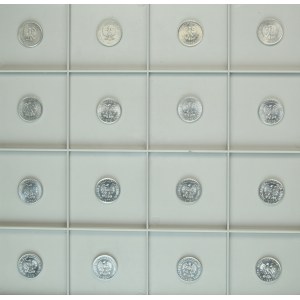 Zestaw, 50 groszy 1965-1986 (16 szt.)