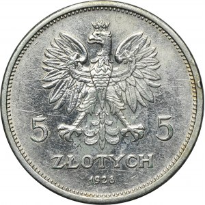 Nike, 5 złotych Warszawa 1928