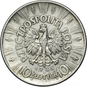 Piłsudski, 10 złotych 1935