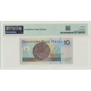 10 złotych 1994 - YB - PMG 66 EPQ - seria zastępcza
