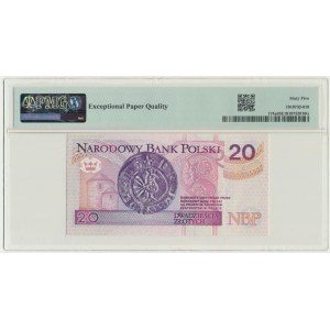 20 złotych 1994 - AA 0009319 - PMG 65 EPQ - niski numer seryjny