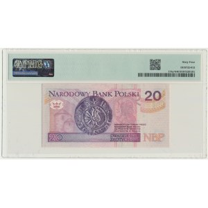 20 złotych 1994 - YD - PMG 64 - seria zastępcza