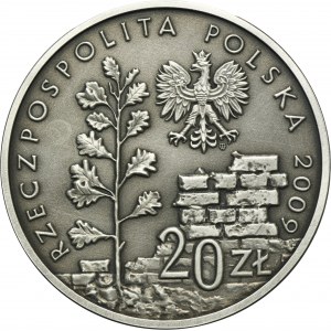20 złotych 2009 65. Rocznica likwidacji Getta w Łodzi