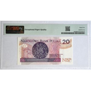 20 złotych 2012 - AA - PMG 65 EPQ