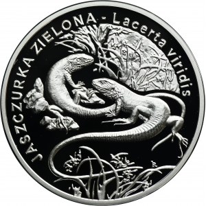 20 złotych 2009 Jaszczurka Zielona