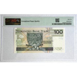 100 złotych 2012 - AW 8089808 - PMG 66 EPQ - radar