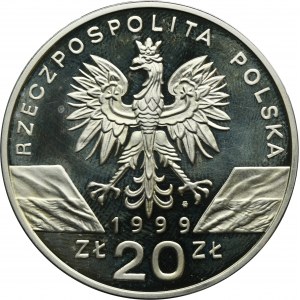 20 złotych 1999 Wilk