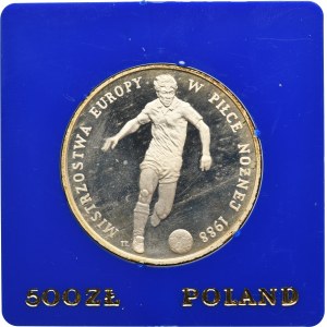 500 złotych 1987 Mistrzostwa Europy w Piłce Nożnej