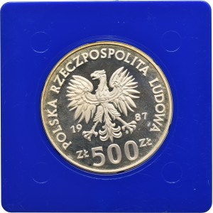 500 złotych 1987 Mistrzostwa Europy w Piłce Nożnej