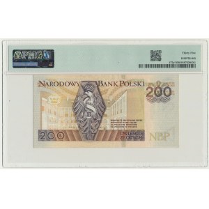 200 złotych 1994 - YB - PMG 35 - seria zastępcza