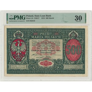 500 marek 1919 - Dyrekcja - PMG 30