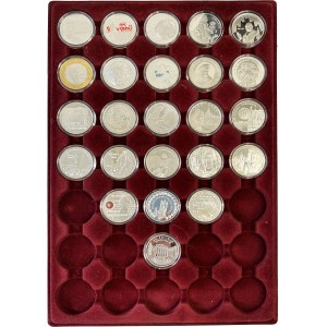Zestaw, 10 złotych 2002-2009 (24 szt.)