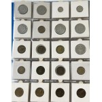 Zestaw, Klaser z monetami polskimi (ok. 539 szt.)
