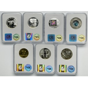 Zestaw, 10 złotych 2004-2008 (7 szt.)