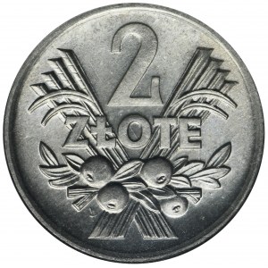 2 złote 1970 Jagody - GCN MS65