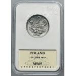 2 złote 1970 Jagody - GCN MS65