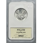 2 złote 1970 Jagody - GCN MS65