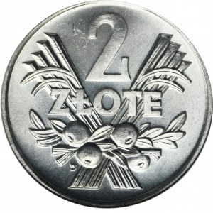 2 złote 1970 Jagody - GCN MS65