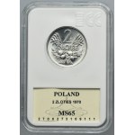 2 złote 1970 Jagody - GCN MS65