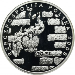 20 złotych 2008 65. Rocznica Powstania w Getcie Warszawskim - GCN PR70