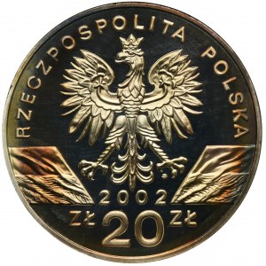 20 złotych 2002 Żółw błotny