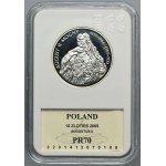 10 złotych 2005 August II Mocny, półpostać - GCN PR70