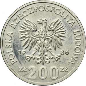 PRÓBA, 200 złotych 1986 Władysław I Łokietek