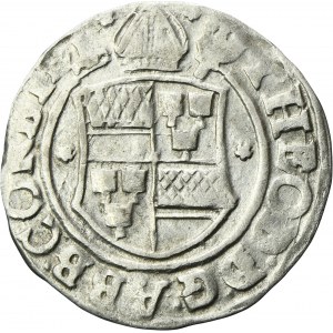 Germany, Corvey Abbey, Theodoric of Beringhausen, 1/24 Thaler Höxter 1612 - RARE