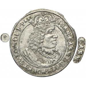 John II Casimir, 1/4 Thaler Thorn 1659 HDL - VERY RARE, ex. Potocki