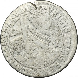 Sigismund III Vasa, 1/4 Thaler Bromberg 1621 - PRV M