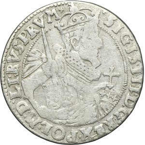 Sigismund III Vasa, 1/4 Thaler Bromberg 1624 - PRV M