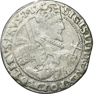Sigismund III Vasa, 1/4 Thaler Bromberg 1622 - PRVS M