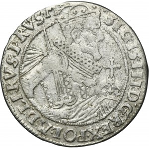 Sigismund III Vasa, 1/4 Thaler Bromberg 1624 - PRVS M