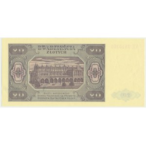 20 złotych 1948 - KE -