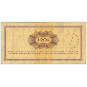 Pewex, 20 dolarów 1969 - FH -
