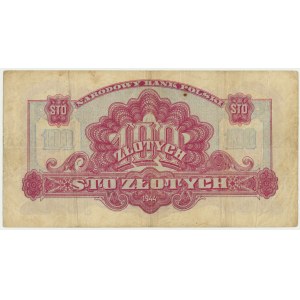 100 złotych 1944 ...owym - TA -