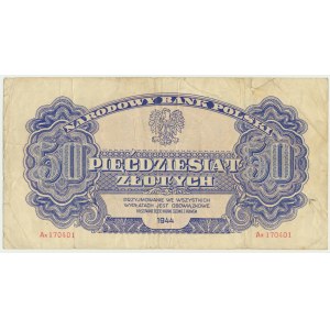 50 złotych 1944 ...owe - Ax -