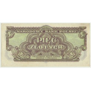 5 złotych 1944 ...owym - OA -