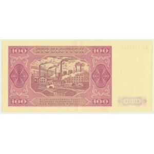 100 złotych 1948 - KC -