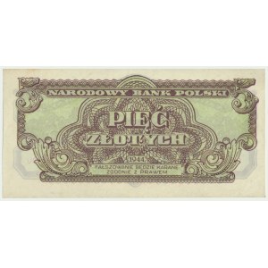 5 złotych 1944 ...owym - OA -