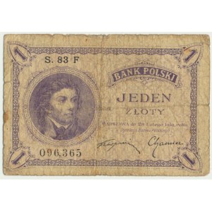 1 złoty 1919 - S.83 F -