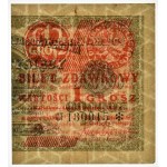 1 grosz 1924 - CT ❉ - prawa połowa -
