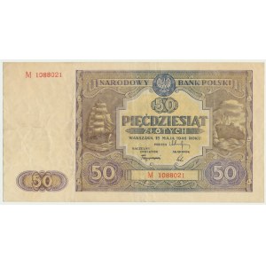 50 złotych 1946 - M -