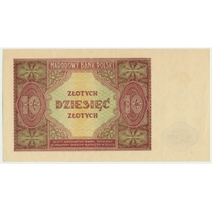10 złotych 1946 - papier kremowy