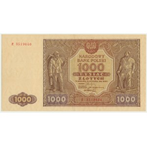 1.000 złotych 1946 - E -